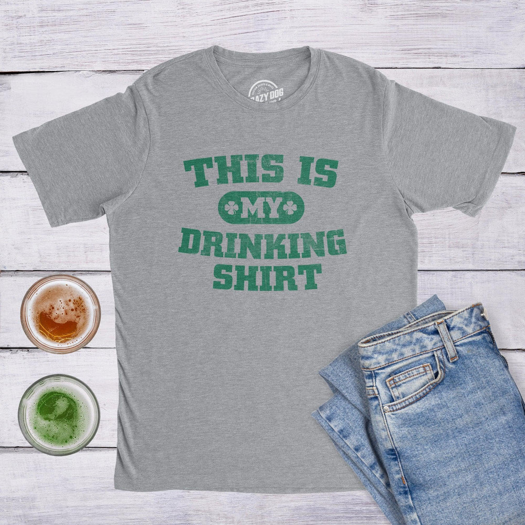 This Is My Drinking Shirt Men's Tshirt  -  Crazy Dog T-Shirts