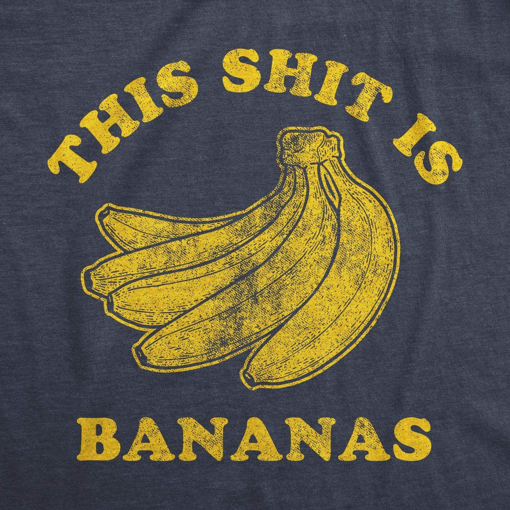 This Shit Is Bananas Men's Tshirt - Crazy Dog T-Shirts