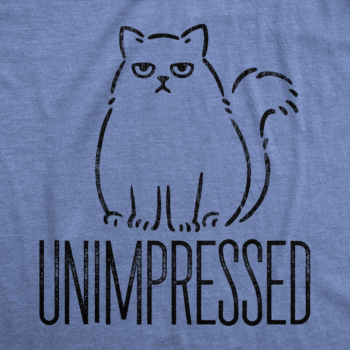 Unimpressed Men's Tshirt - Crazy Dog T-Shirts