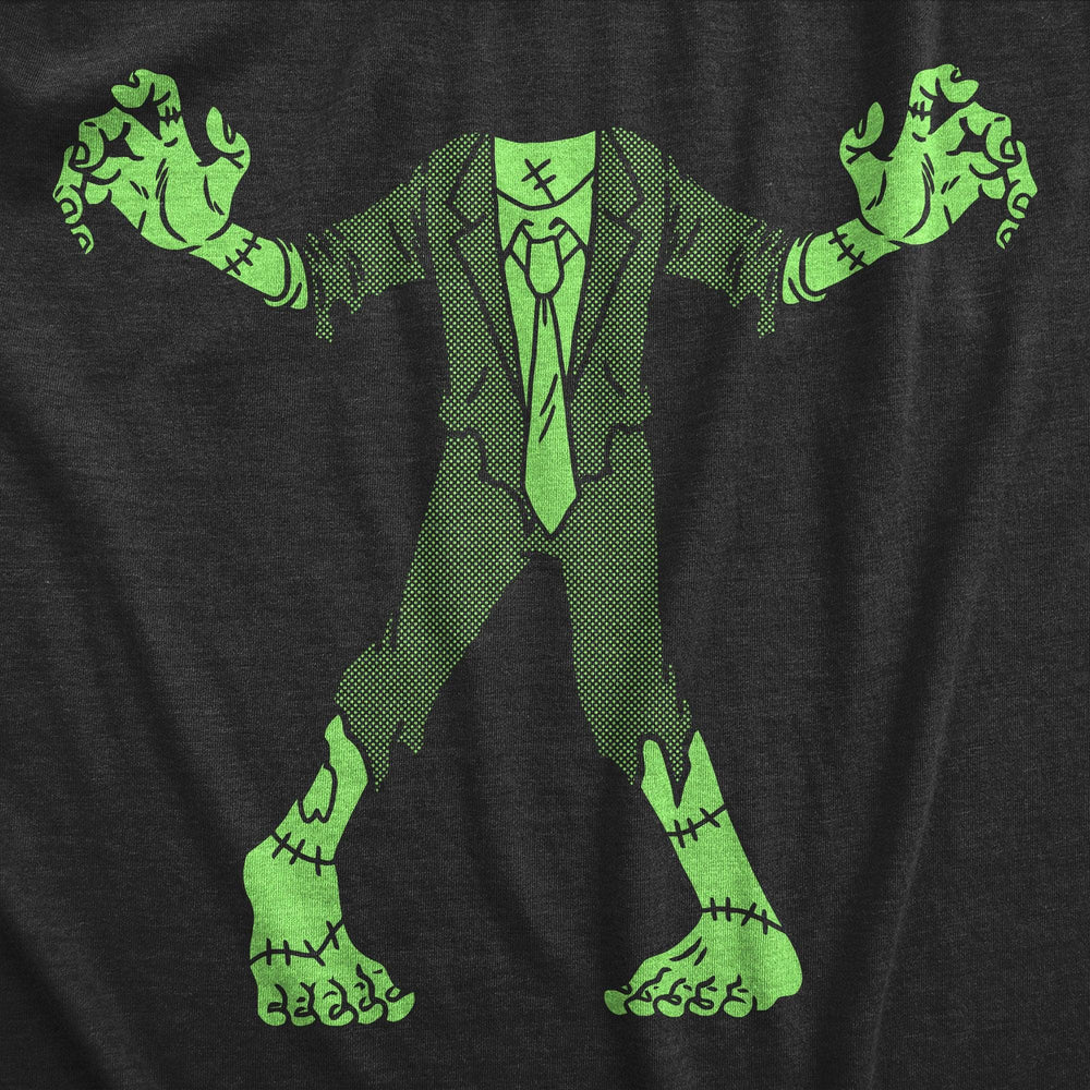 Zombie Body Men's Tshirt  -  Crazy Dog T-Shirts