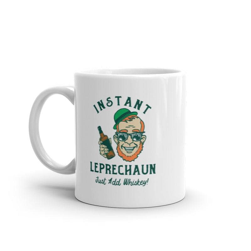 Instant Leprechaun Mug  -  Crazy Dog T-Shirts