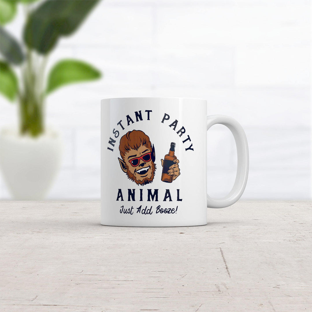 Instant Party Animal Mug  -  Crazy Dog T-Shirts