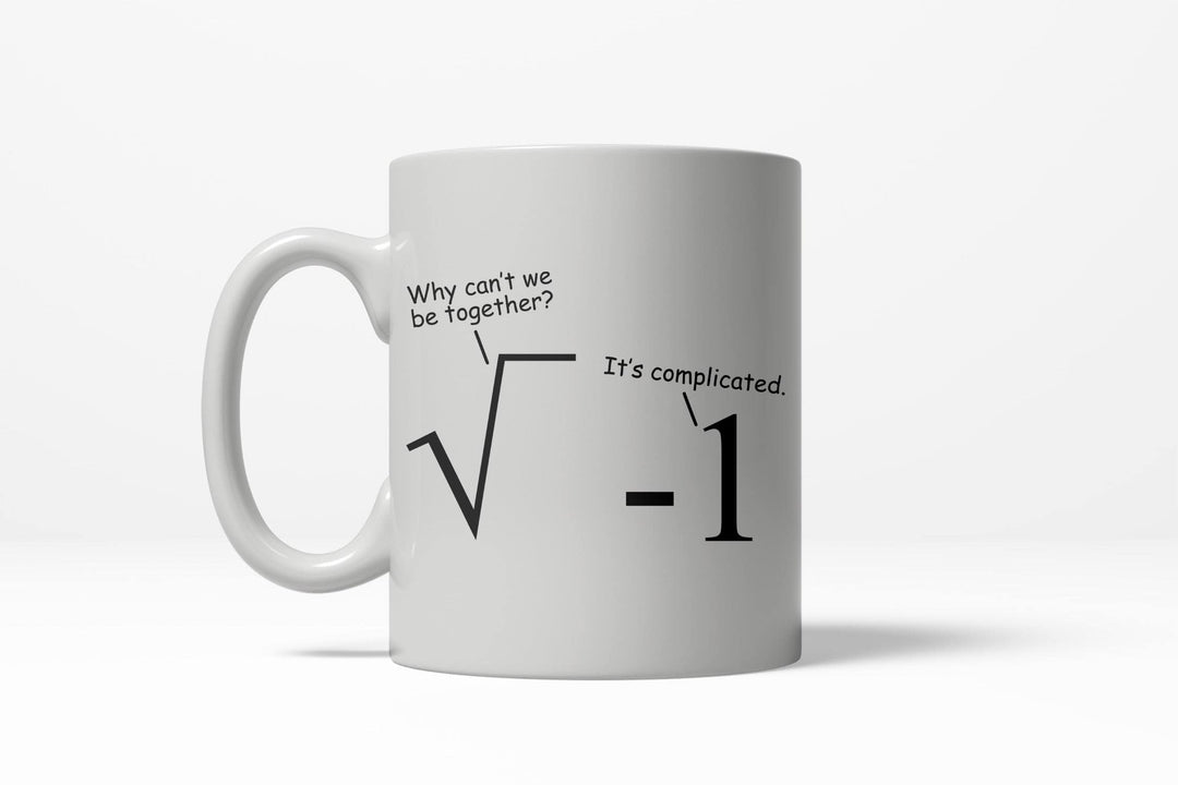 It's Complicated Mug  -  Crazy Dog T-Shirts