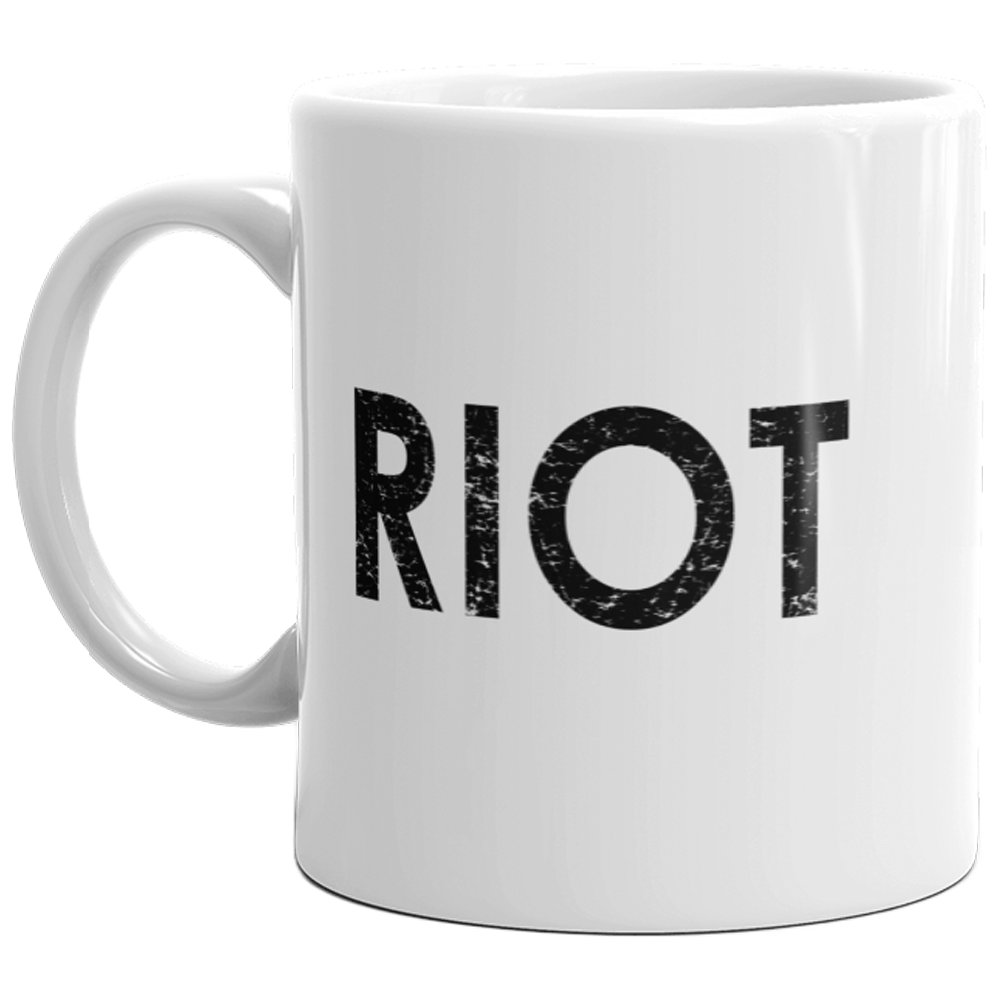 RIOT Mug Funny Always Sunny Chos Crazy Coffee Cup-11oz  -  Crazy Dog T-Shirts