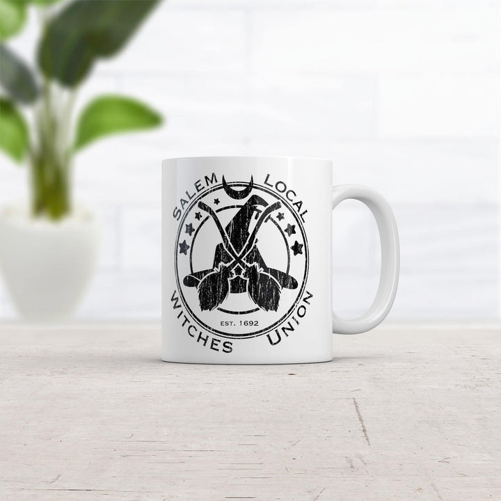 Salem Local Witches Union Mug  -  Crazy Dog T-Shirts