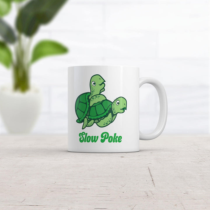 Slow Poke Mug Funny Offensive Turtle Sex Graphic Novelty Coffee Cup-11oz  -  Crazy Dog T-Shirts