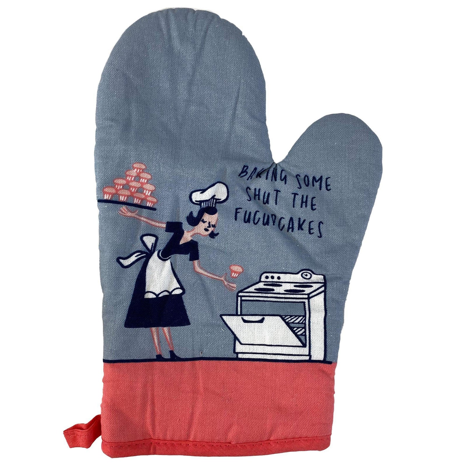 Made From Scratch Oven Mitt - Crazy Dog T-Shirts