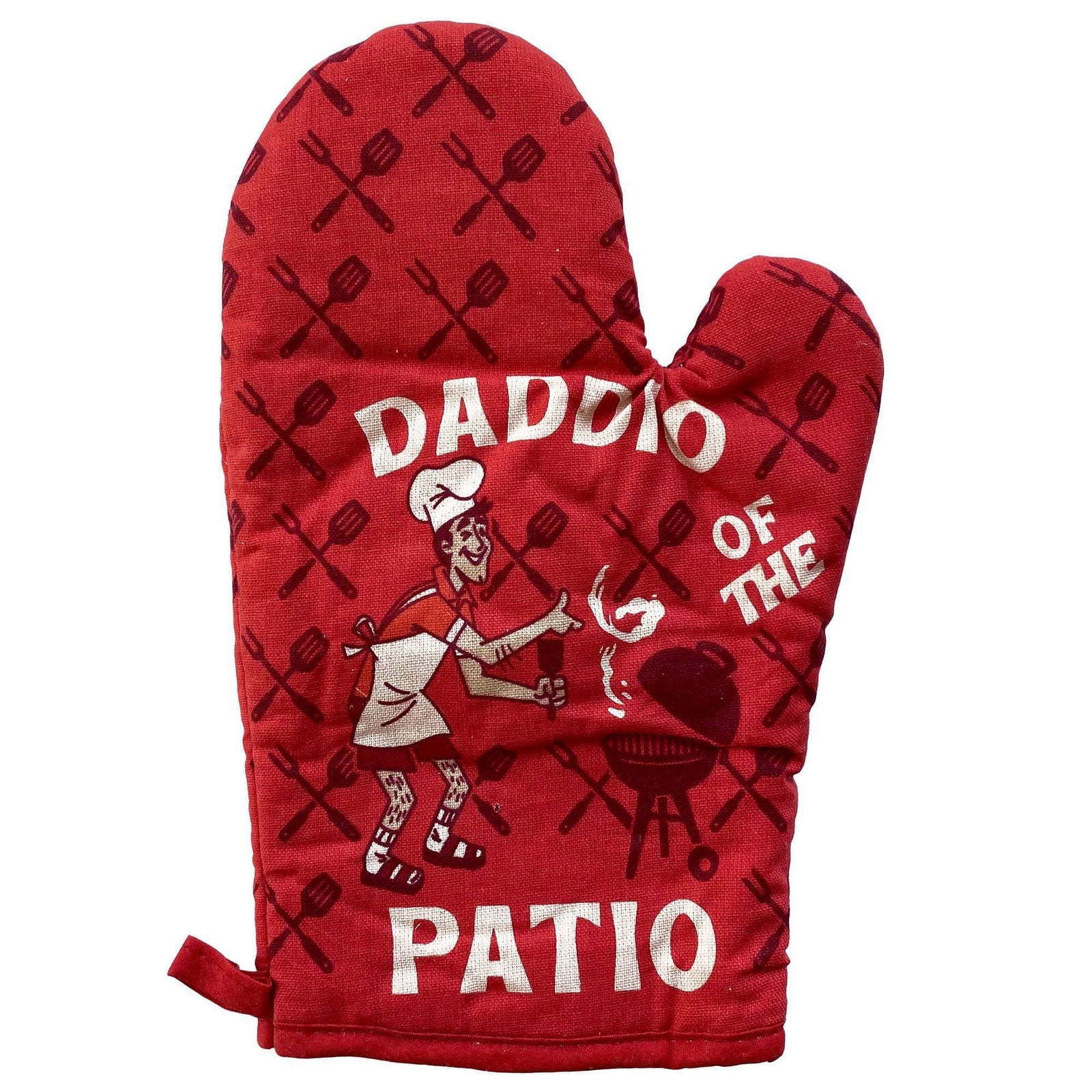 Bear Oven Mitt - Crazy Dog T-Shirts