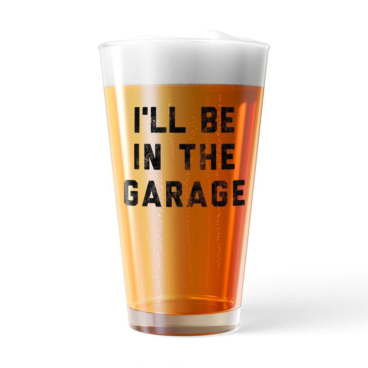 Ill Be In The Garage  -  Crazy Dog T-Shirts