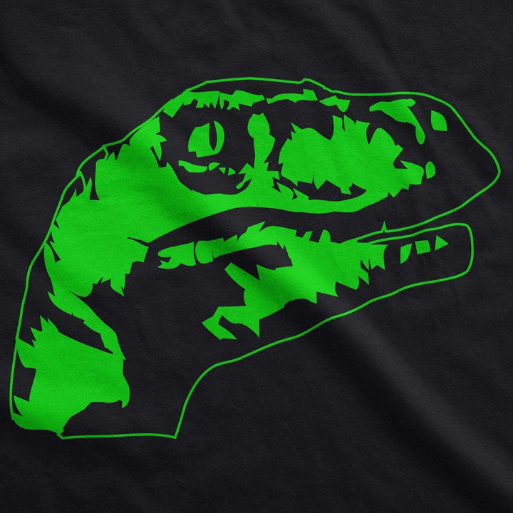 Ask Me About My Raptor Flip Toddler Tshirt - Crazy Dog T-Shirts