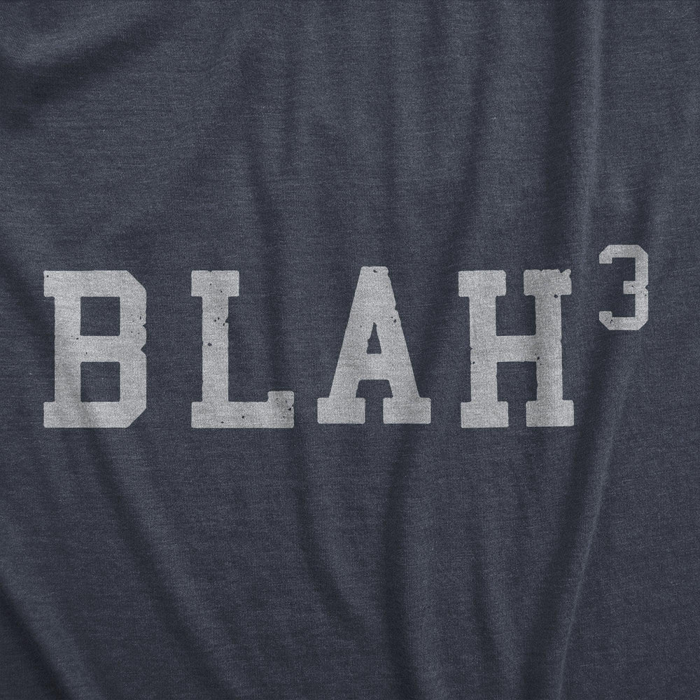 Blah Cubed Women's Tshirt  -  Crazy Dog T-Shirts