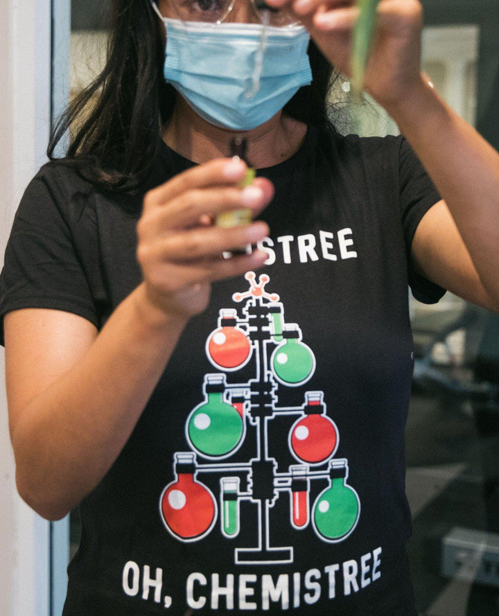 Chemistree Women's Tshirt - Crazy Dog T-Shirts