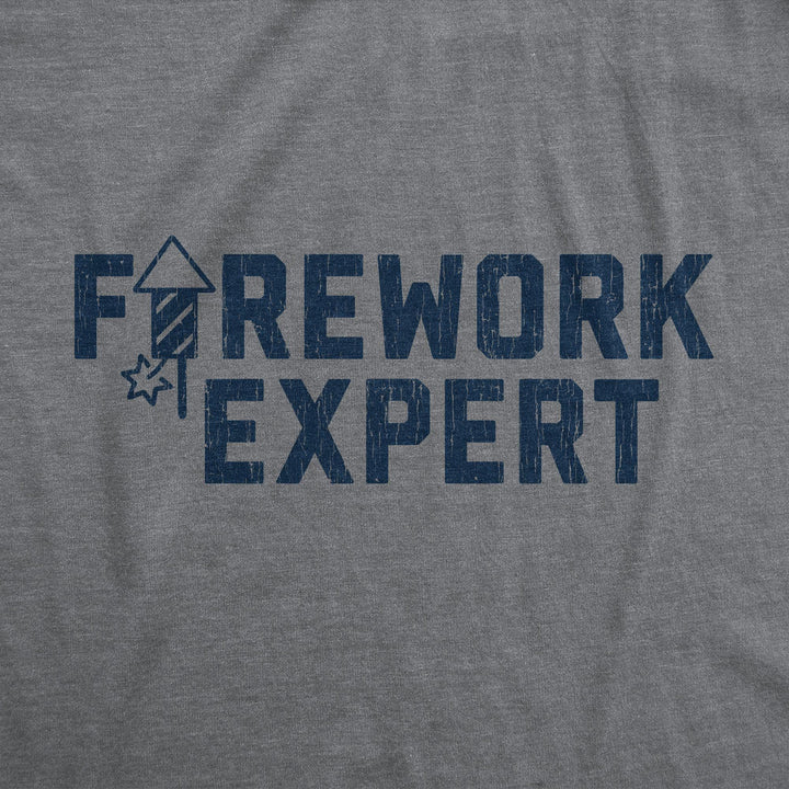 Firework Expert Women's Tshirt - Crazy Dog T-Shirts