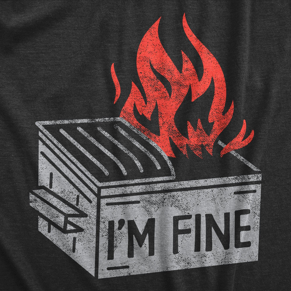 Im Fine Women's Tshirt  -  Crazy Dog T-Shirts