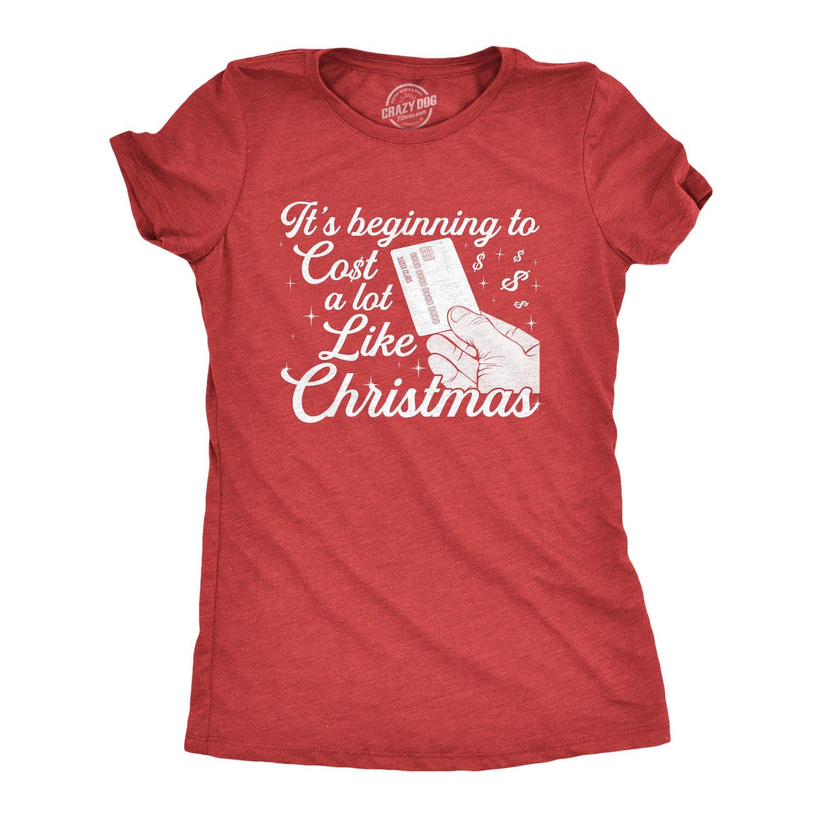 Crazy Dog T-Shirts Womens Christmas Leggings Funny Algeria