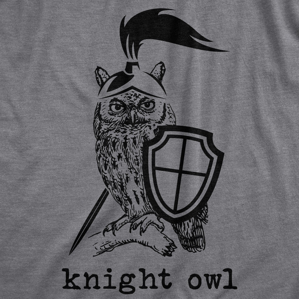 Knight Owl Women's Tshirt  -  Crazy Dog T-Shirts