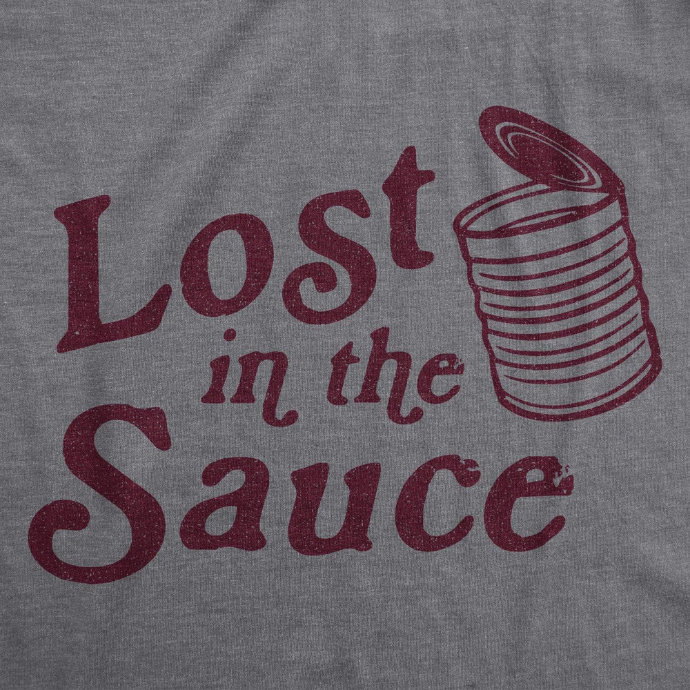 Lost In The Sauce Women's Tshirt  -  Crazy Dog T-Shirts