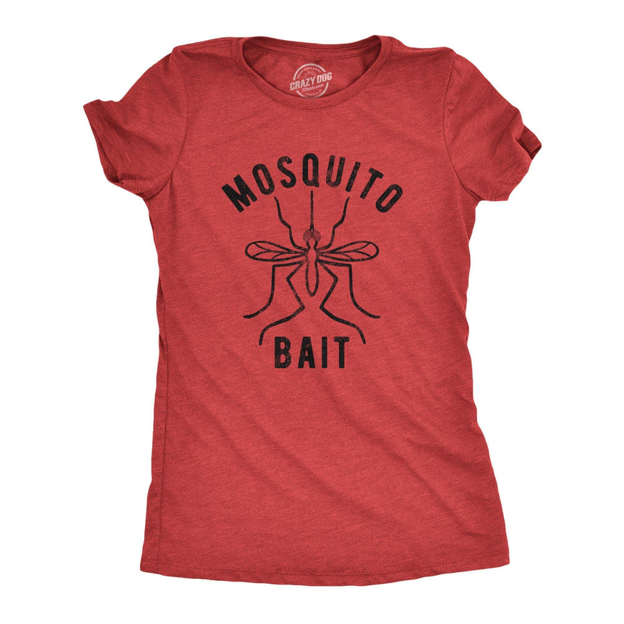 Mosquito Bait Women's Tshirt - Crazy Dog T-Shirts