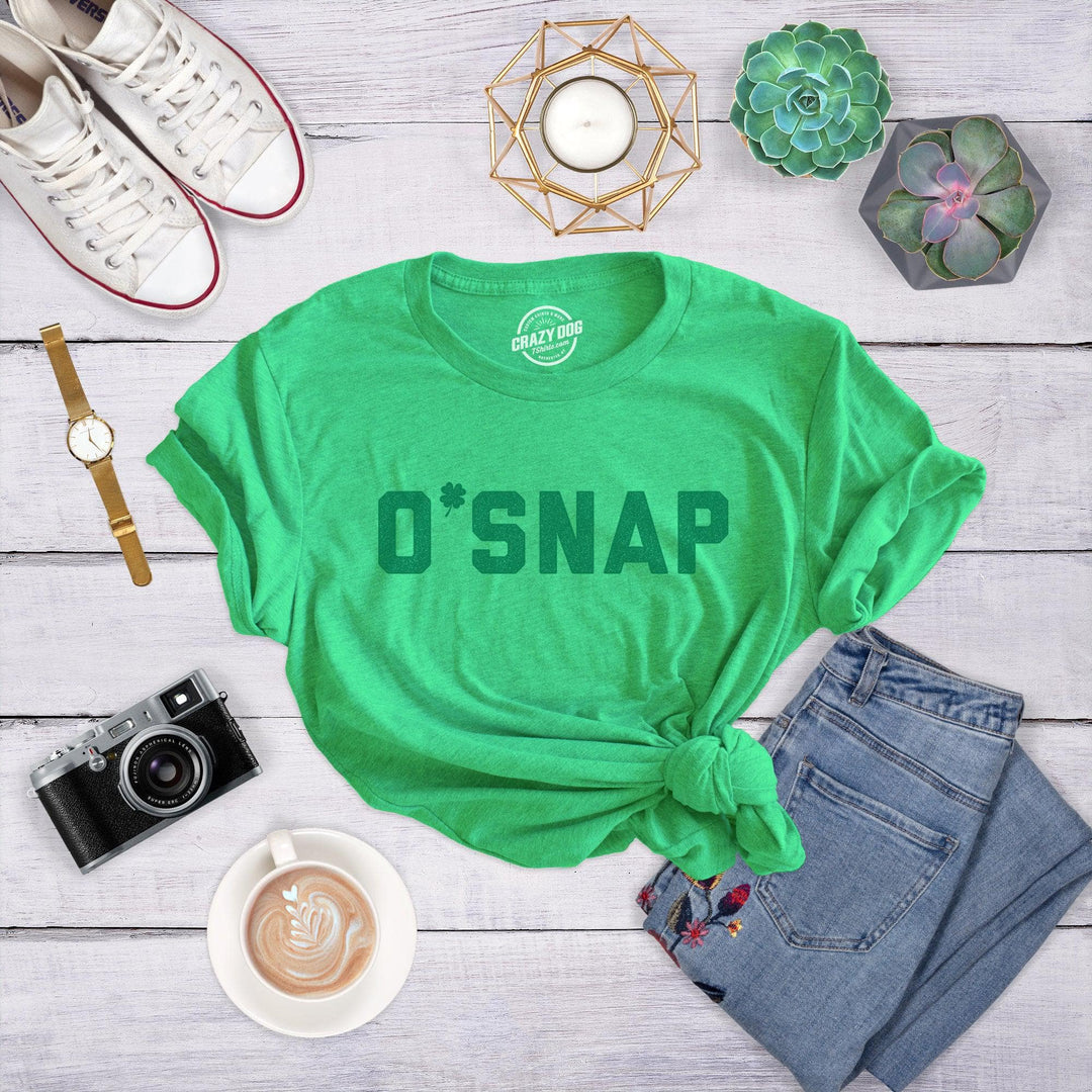 O Snap Women's Tshirt  -  Crazy Dog T-Shirts