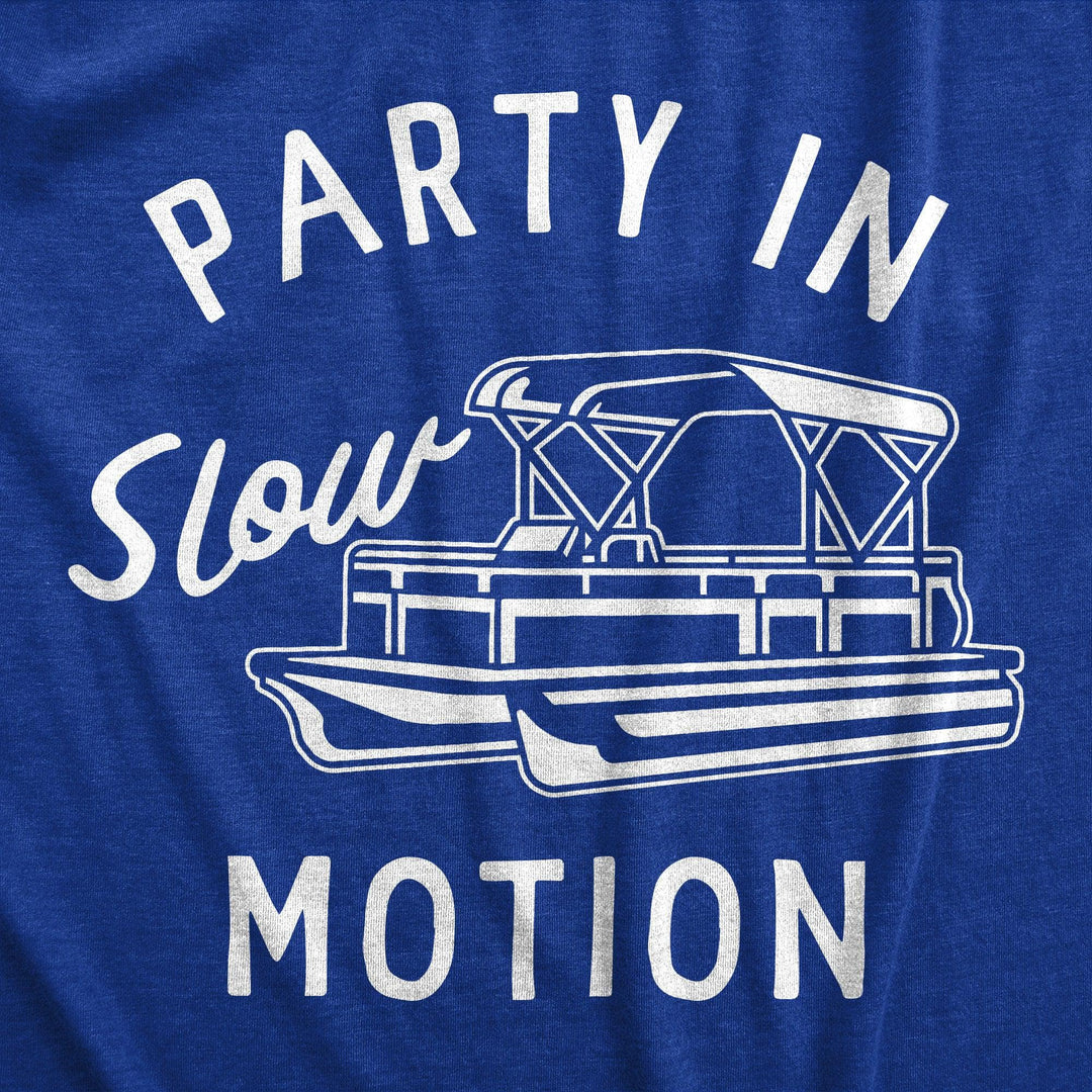 Party In Slow Motion Women's Tshirt  -  Crazy Dog T-Shirts