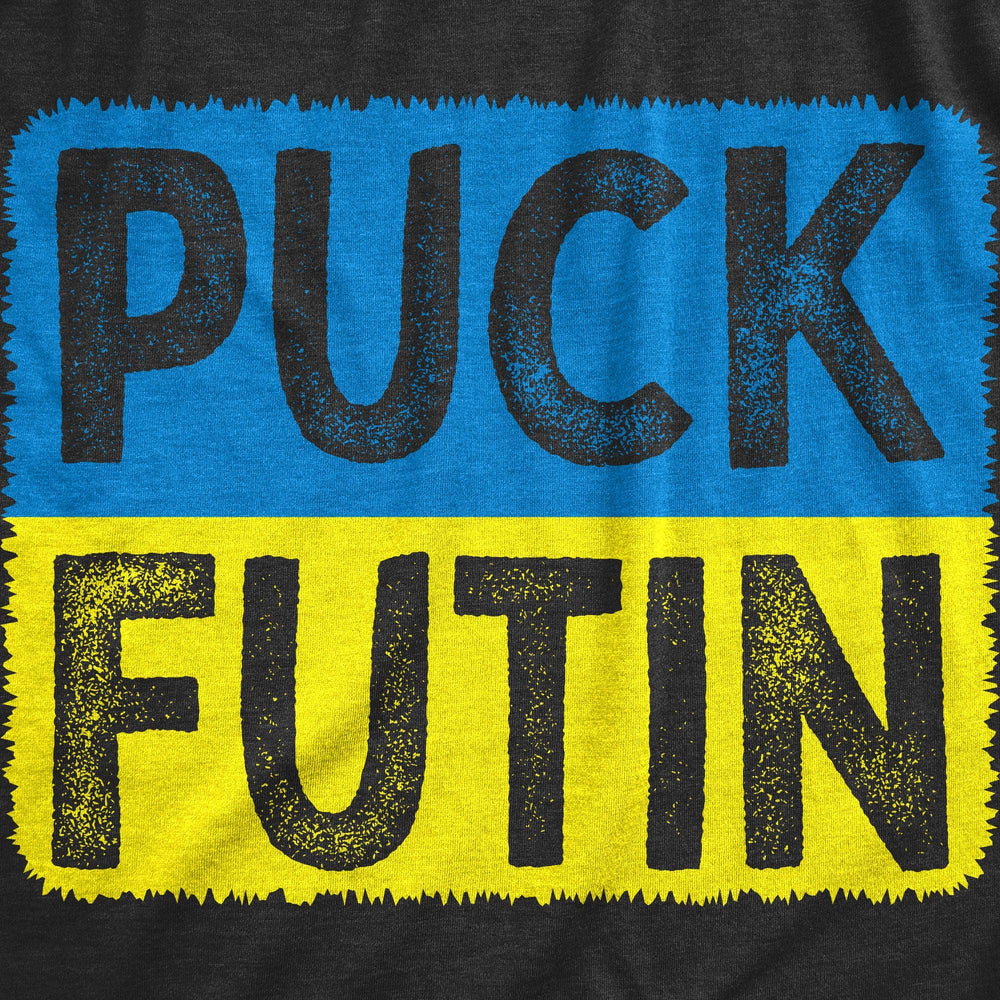 Puck Futin Women's Tshirt  -  Crazy Dog T-Shirts