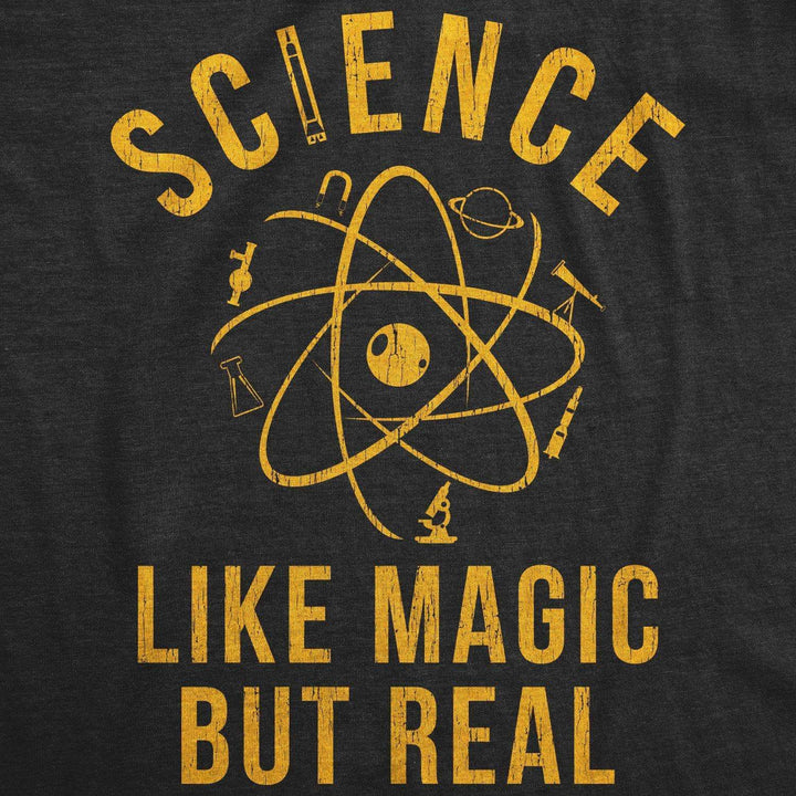 Science: Like Magic But Real Women's Tshirt  -  Crazy Dog T-Shirts