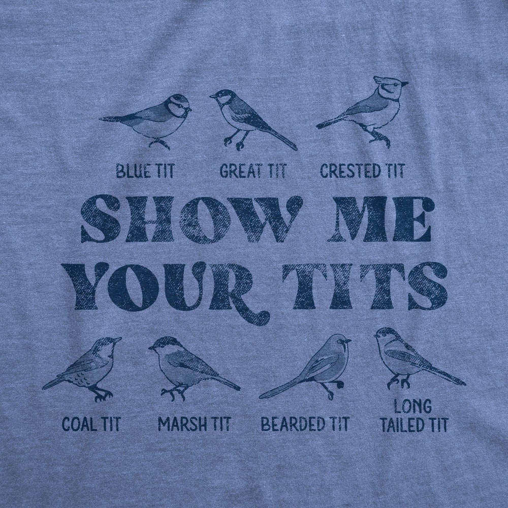 Show Me Your Tits Women's Tshirt - Crazy Dog T-Shirts