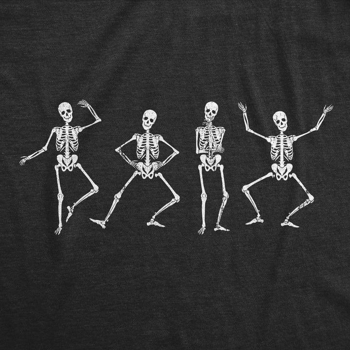 Skeletons Dancing Women's Tshirt  -  Crazy Dog T-Shirts