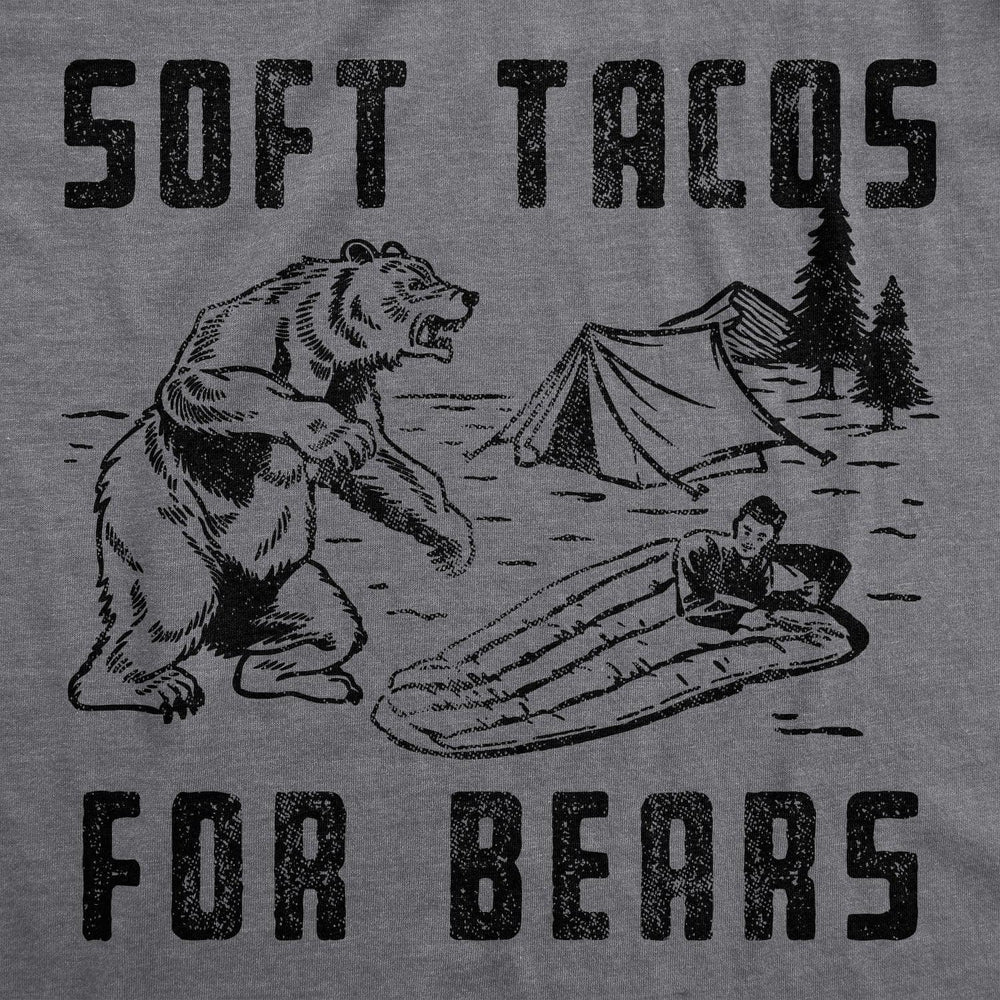 Soft Tacos For Bears Women's Tshirt  -  Crazy Dog T-Shirts