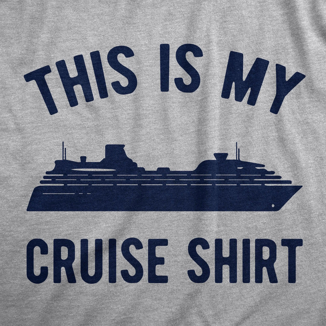 This Is My Cruise Shirt Women's Tshirt  -  Crazy Dog T-Shirts