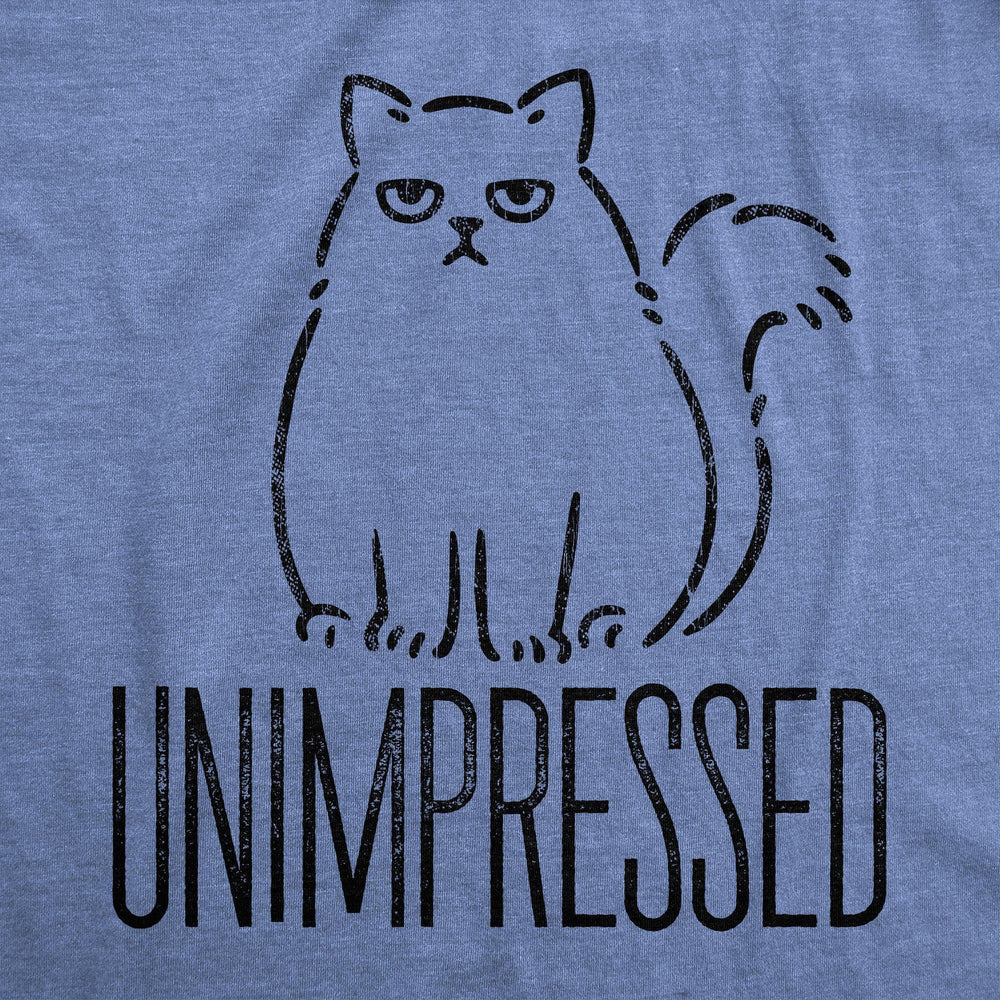 Unimpressed Women's Tshirt - Crazy Dog T-Shirts