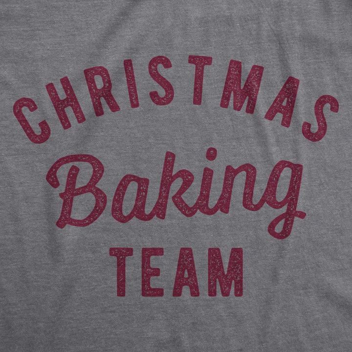 Christmas Baking Team Youth Tshirt  -  Crazy Dog T-Shirts