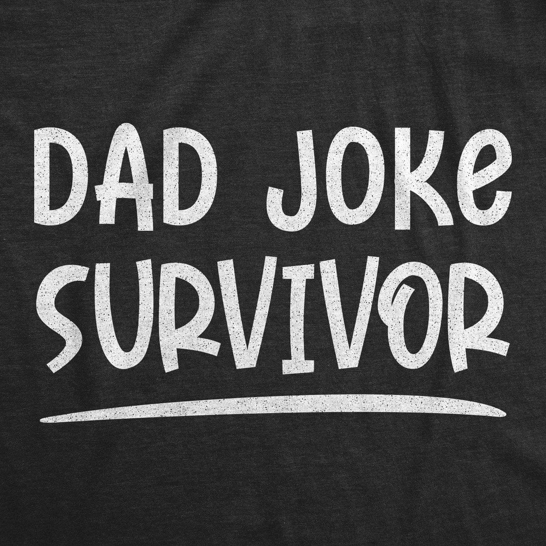 Dad Joke Survivor Youth Tshirt - Crazy Dog T-Shirts