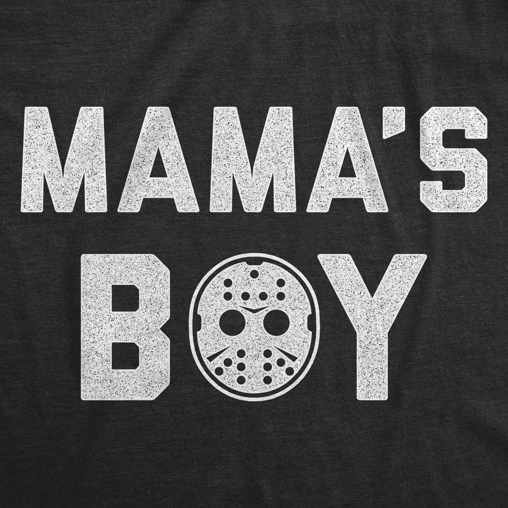 Mama's Boy Mask Youth Tshirt - Crazy Dog T-Shirts