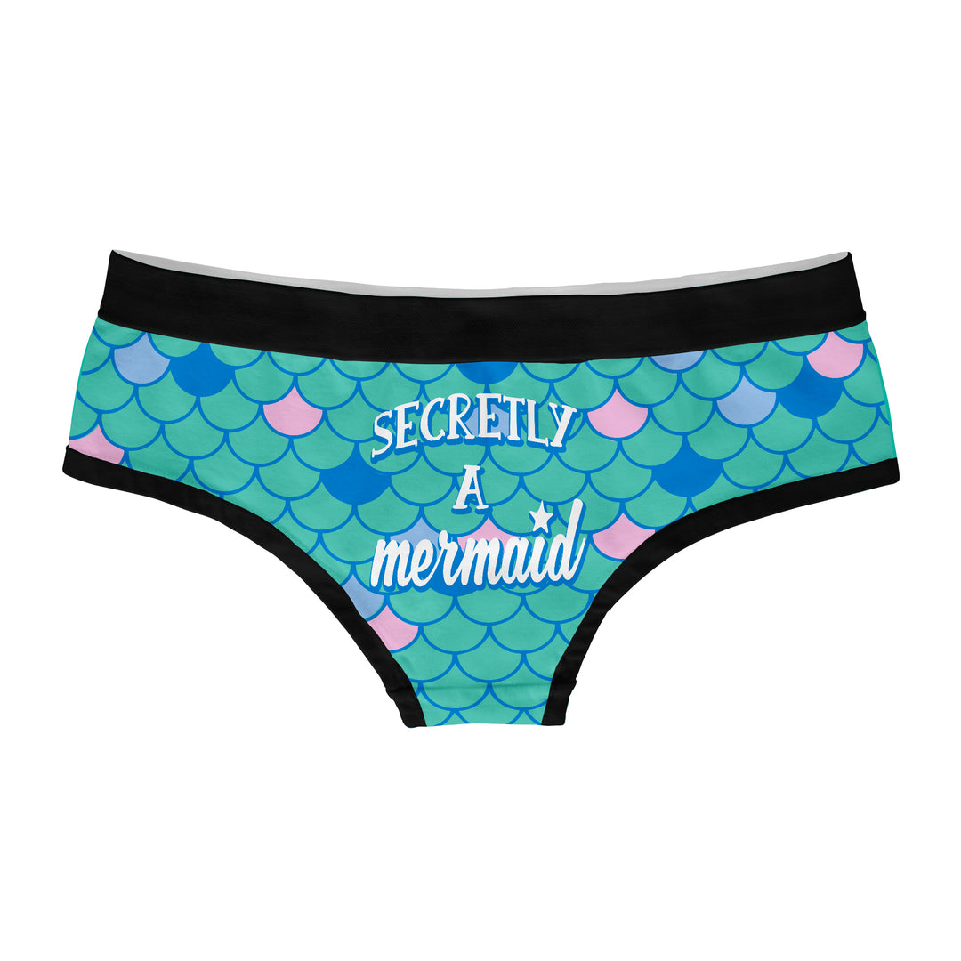 Mermaid Scales Hipster Underwear