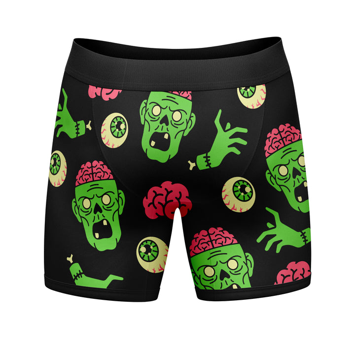 Zombies Eat Brains You're Safe Boxer Briefs